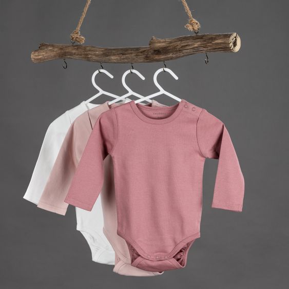 LaLoona Body-Sparset manica lunga con appendino - Grigio Bacca - Taglia 86/92