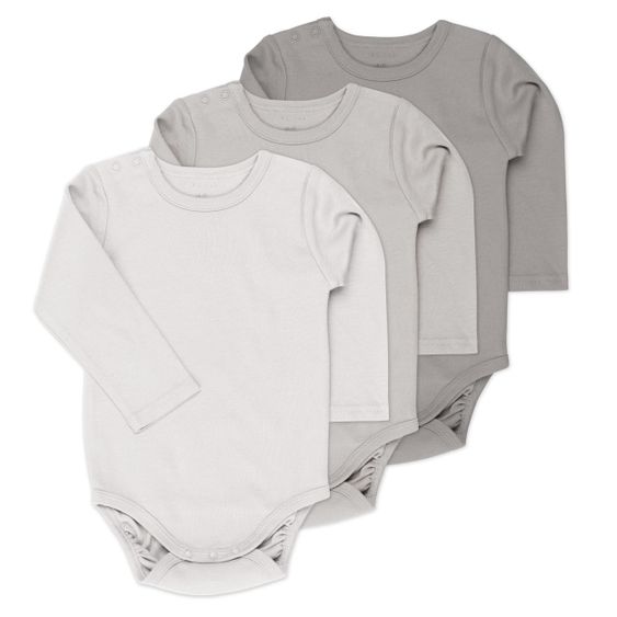 LaLoona Body-Sparset manica lunga con appendino - Grigio Bacca - Taglia 86/92