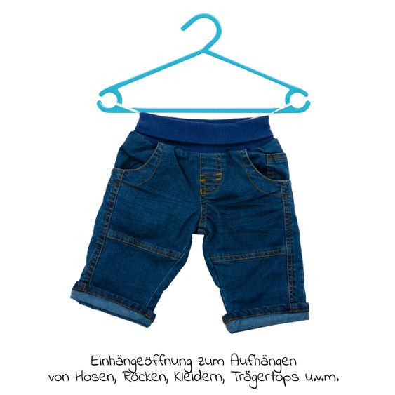 LaLoona Kleiderbügel 8er Pack - Blau