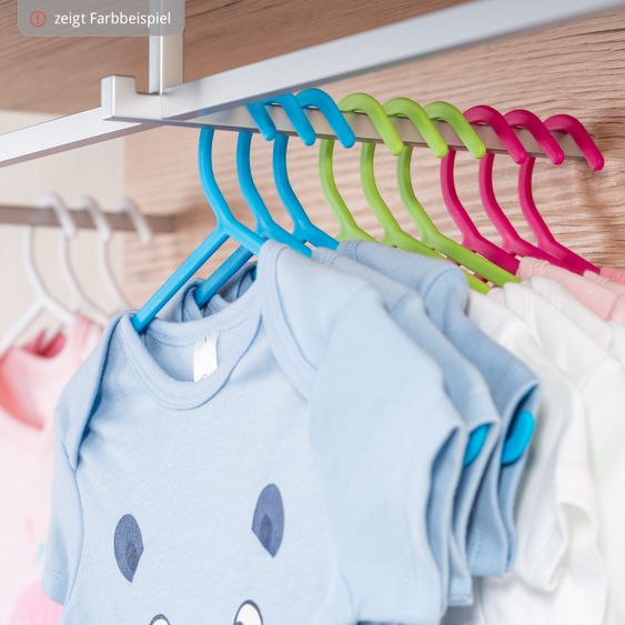 LaLoona Kleiderbügel 8er Pack - Blau
