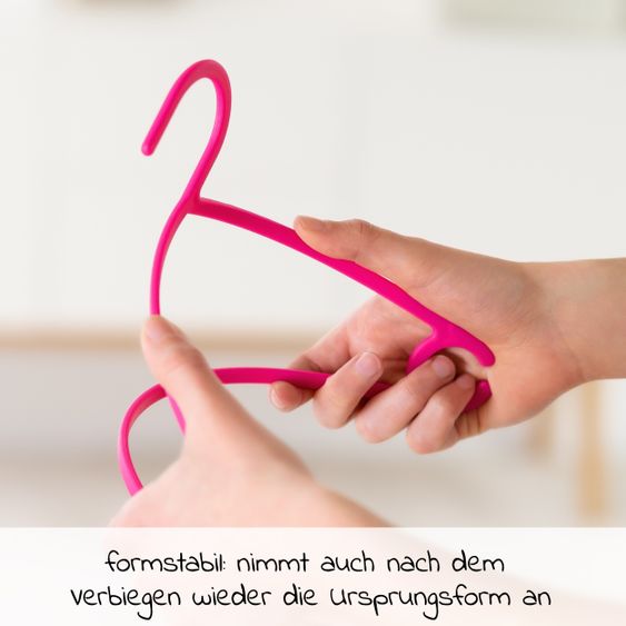 LaLoona Kleiderbügel 8er Pack - Pink