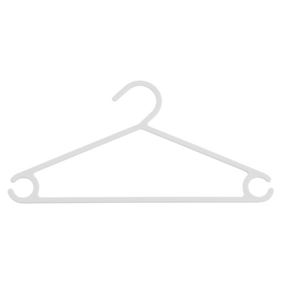 LaLoona Kleiderbügel 8er Pack - Weiß