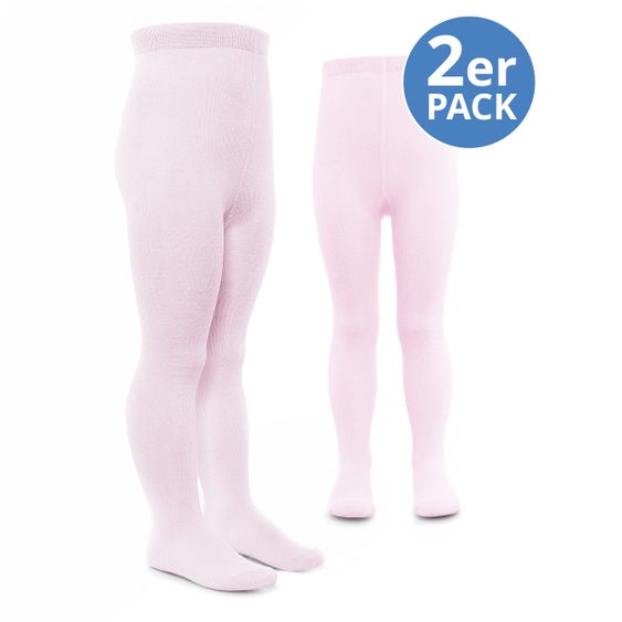 LaLoona Tights 2 pack - Pink - Size 86/92