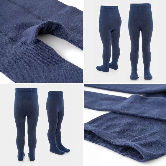 LaLoona Collant 4 pezzi - Navy Grey Marlange - Taglia 98/104