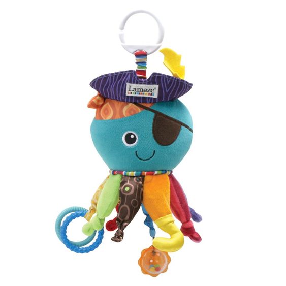 Lamaze Animal to hang Clip & Go Captain Calamari the Pirate Octopus