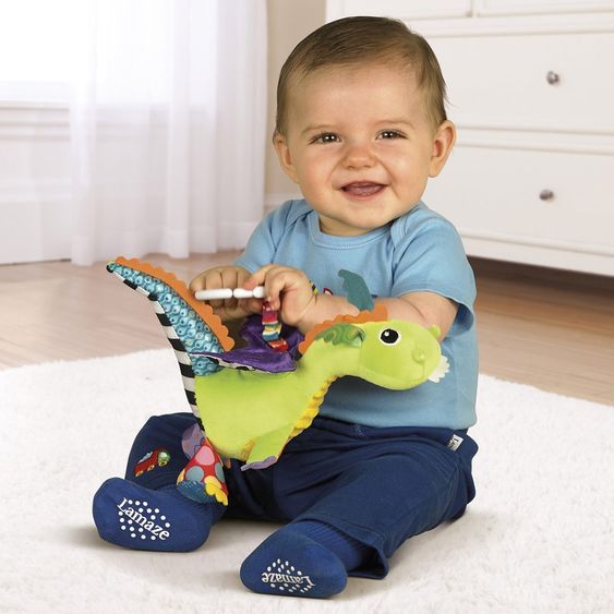 Lamaze Spieltier zum Aufhängen Clip & Go Diego der fliegende Drache