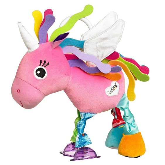 Lamaze Spieltier zum Aufhängen Clip & Go Ella das Einhorn