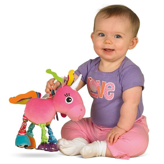Lamaze Spieltier zum Aufhängen Clip & Go Ella das Einhorn