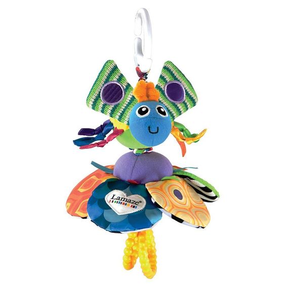Lamaze Spieltier zum Aufhängen Clip & Go Zappelnder Käfer