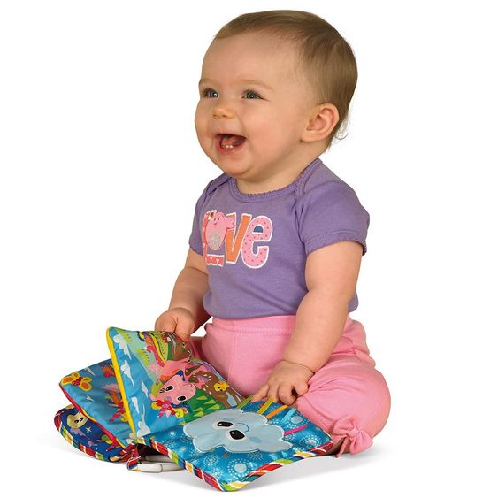 Lamaze Stoffbuch zum Aufhängen Ella das Einhorn