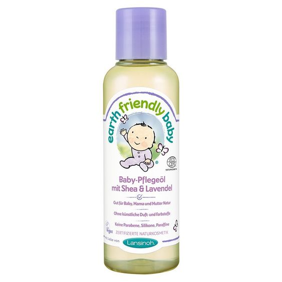 Lansinoh Baby-Pflegeöl 125 ml - Shea & Lavendel