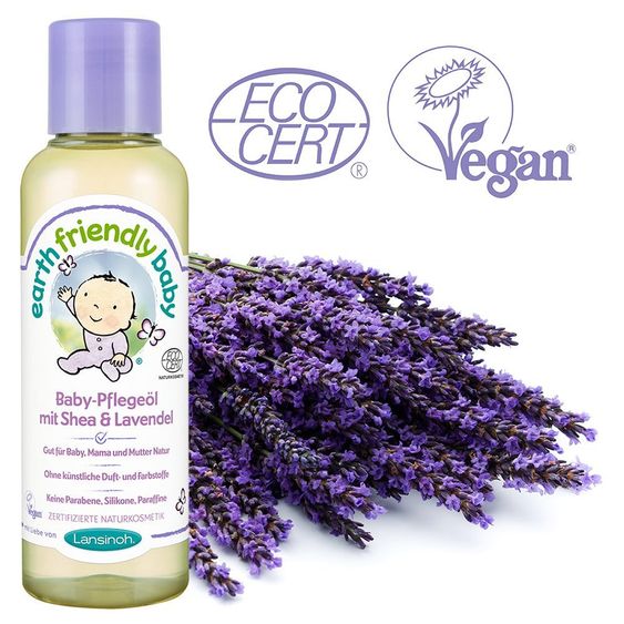 Lansinoh Baby-Pflegeöl 125 ml - Shea & Lavendel