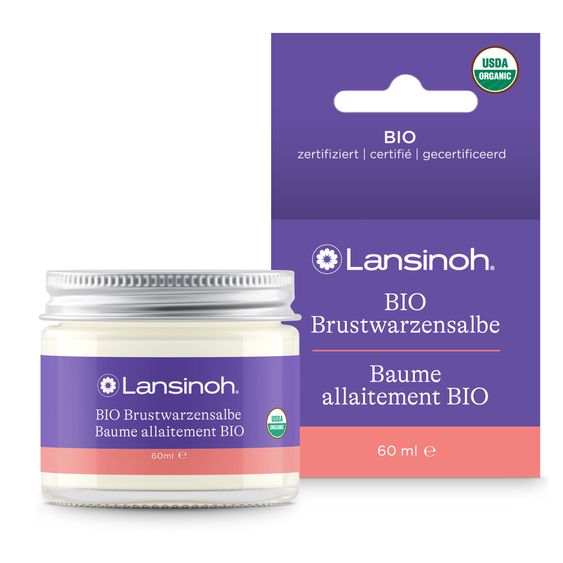 Lansinoh BIO-Brustwarzen-Salbe 60 ml