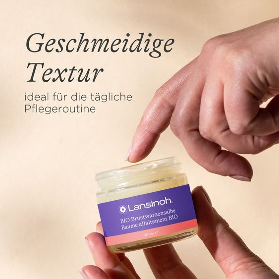 Lansinoh BIO-Brustwarzen-Salbe 60 ml