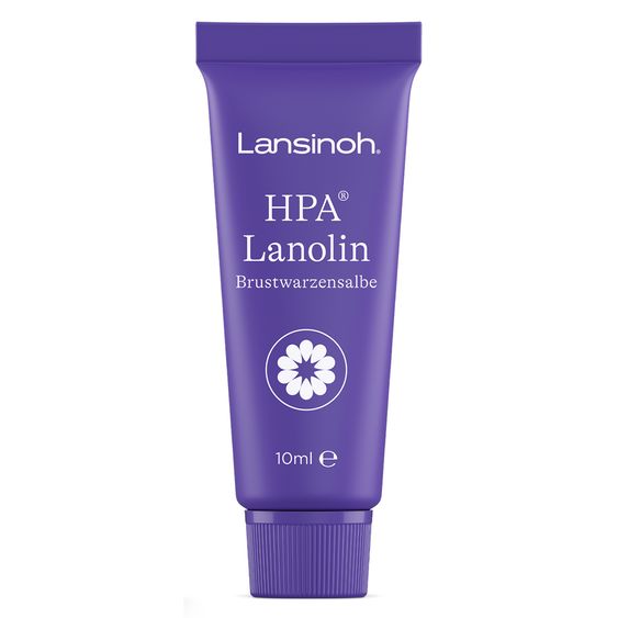 Lansinoh Brustwarzen-Salbe HPA® Lanolin 10 ml Tube klimaneutral