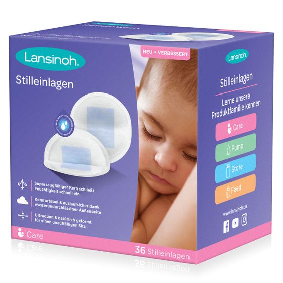 Lansinoh Einweg-Stilleinlage 36er Pack