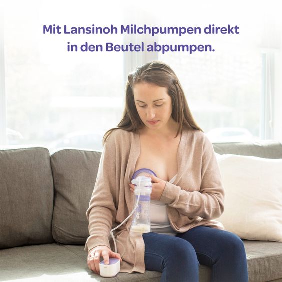 Lansinoh Muttermilchbeutel 25er Pack je 180 ml