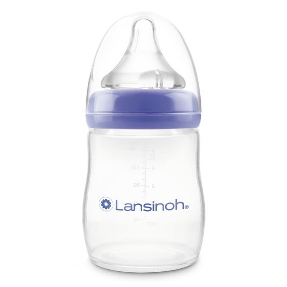 Lansinoh PP bottle 160ml with Natural Wave® teat size S