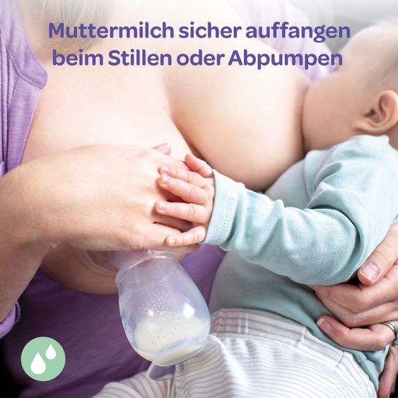 Lansinoh Silicone Breast Pump & Breast Milk Catcher