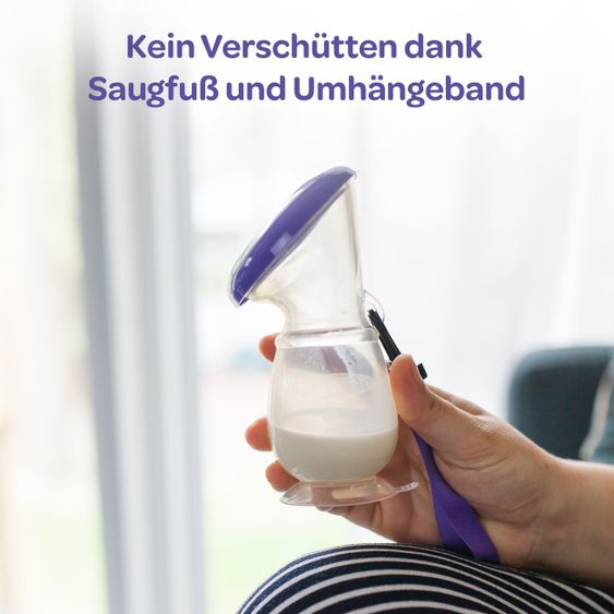 Lansinoh Silicone Breast Pump & Breast Milk Catcher