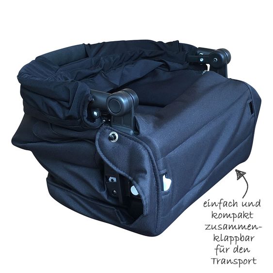 Larktale Babywanne Coast - Schwarz