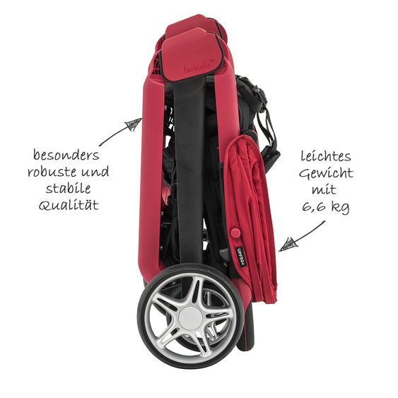 Larktale Buggy Chit Chat - Barossa Red
