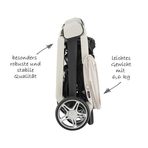 Larktale Buggy Chit Chat - Cottesloe Cream