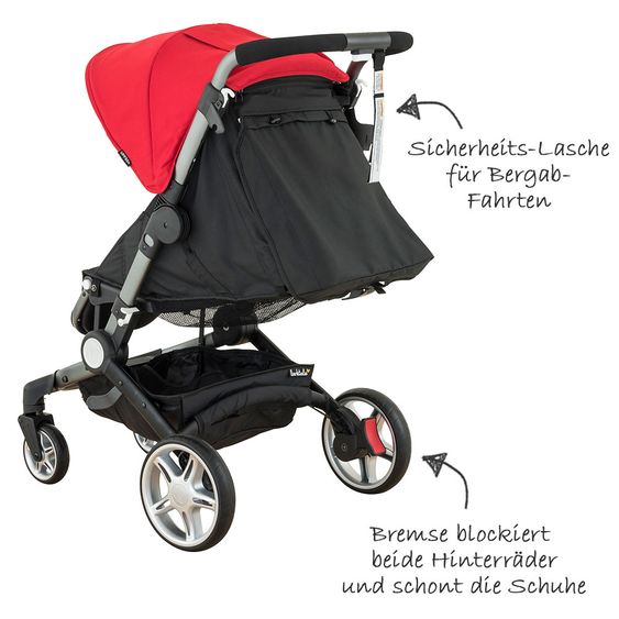 Larktale Sportwagen Coast - Barossa Red
