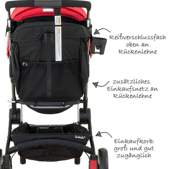 Larktale Sportwagen Coast - Barossa Red