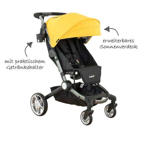 Larktale Sportwagen Coast - Clovelly Yellow