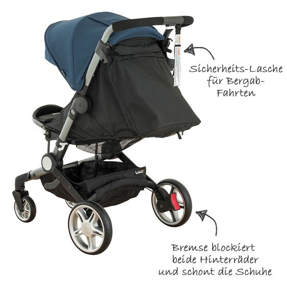 Larktale Stroller Coast - Longreef Navy