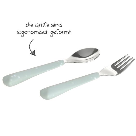 Lässig 2-tlg. Besteck-Set Cutlery - Blue