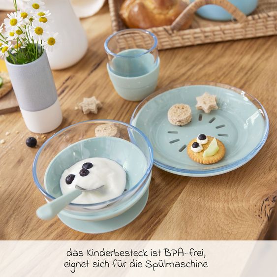 Lässig 2-tlg. Besteck-Set Cutlery - Blue