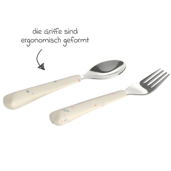 Lässig 2-tlg. Besteck-Set Cutlery - Nature