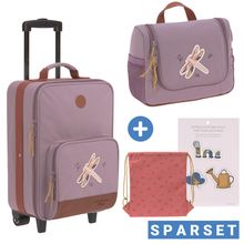 2-piece travel set - incl. trolley + washbag - Adventure Dragonfly