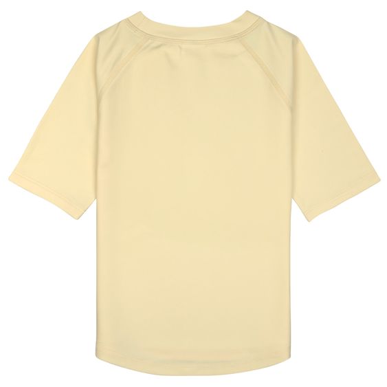 Lässig 3-pc. Bath Set Shirt, Nappy Pants & Sun Hat - Crocodile & Boards - Sky Blue / Vanilla - Size: 3 - 6 months