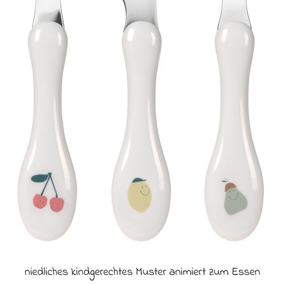 Lässig 3-tlg. Besteck-Set Cutlery - Happy Fruits