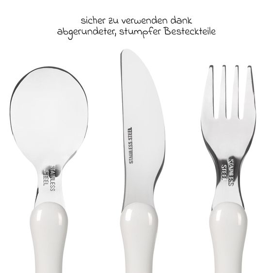 Lässig 3-tlg. Besteck-Set Cutlery - Happy Fruits