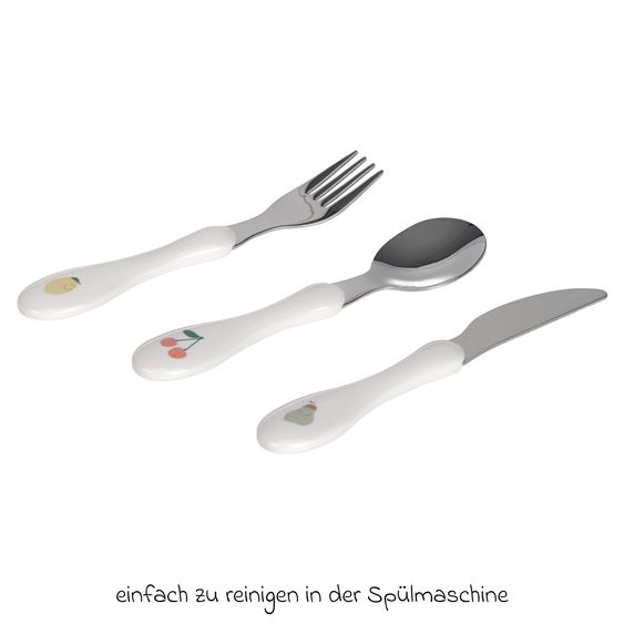 Lässig 3-piece cutlery set Cutlery - Happy Fruits