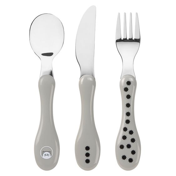 Lässig 3 piece cutlery set - Little Chums Cat