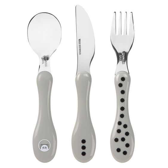 Lässig 3 piece cutlery set - Little Chums Cat