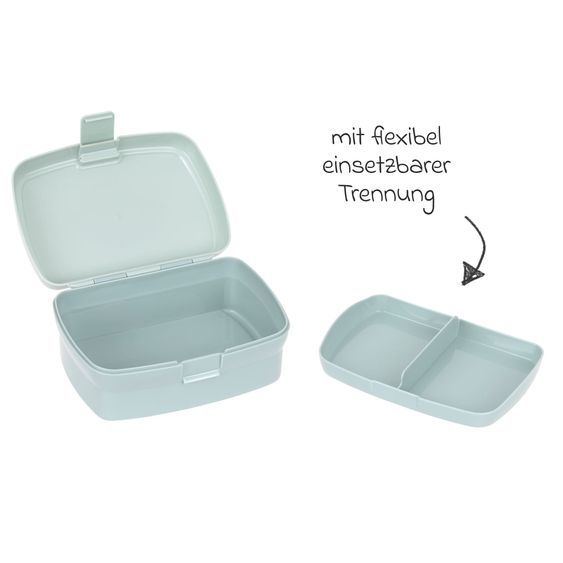 Lässig 3-tlg. Set Rucksack Tiny Backpack + Brotdose + Trinkflasche - Tiny Drivers Airplane