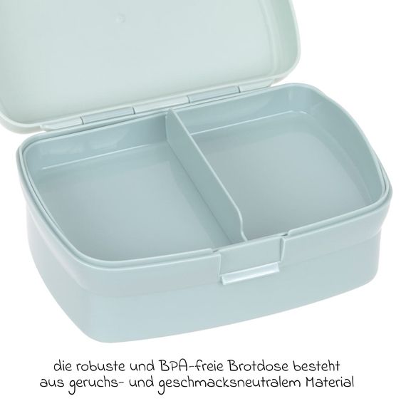 Lässig 3-tlg. Set Rucksack Tiny Backpack + Brotdose + Trinkflasche - Tiny Drivers Airplane