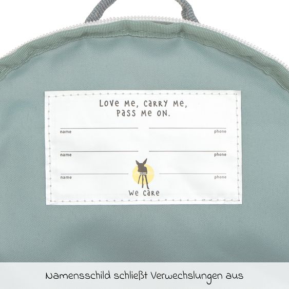 Lässig 3-pc. Set Backpack Tiny Backpack + Lunchbox + Drinking Bottle - Tiny Drivers Fire Engine