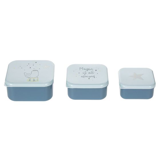Lässig 3-tlg. Snackdosen-Set - More Magic Seal