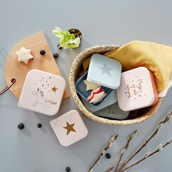 Lässig 3-tlg. Snackdosen-Set - More Magic Seal