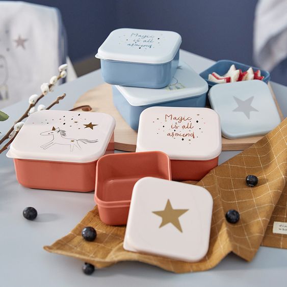 Lässig 3-tlg. Snackdosen-Set - More Magic Seal
