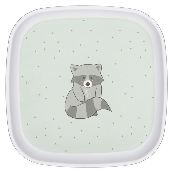 Lässig 4-tlg. Geschirr-Set - About Friends Racoon