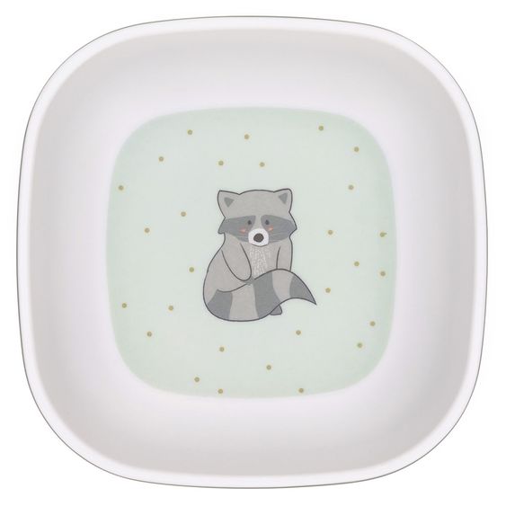 Lässig 4-tlg. Geschirr-Set - About Friends Racoon