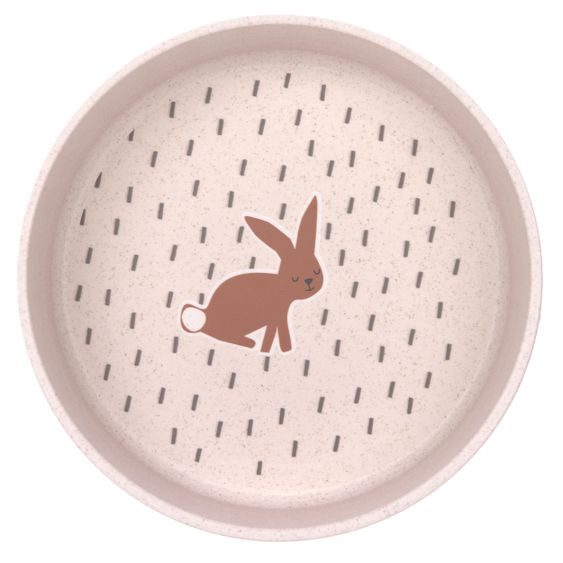 Lässig 4 piece Dish Set - Little Forest Rabbit - Rose